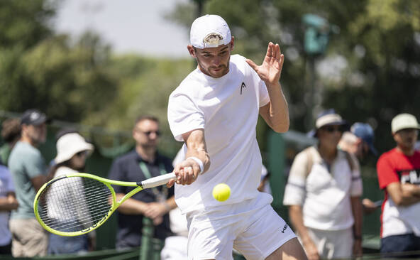 Kym et Bertola battus au dernier tour des qualifs de Wimbledon