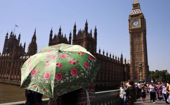 Canicule en Europe: plus de 35°C pour 101 millions d'habitants