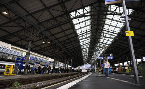 Lausanne: après un arrêt complet des trains, le trafic repart