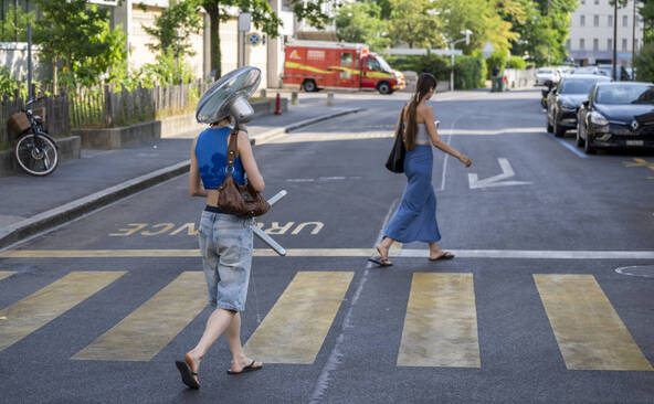 Le médecin cantonal active le renforcement de mesures anti-canicule
