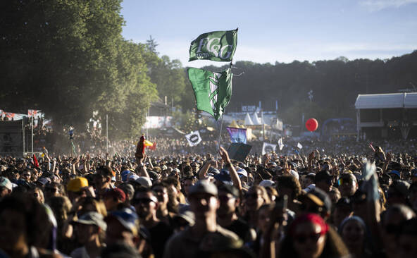 L'openair de St-Gall a attiré 105'000 fans de musique