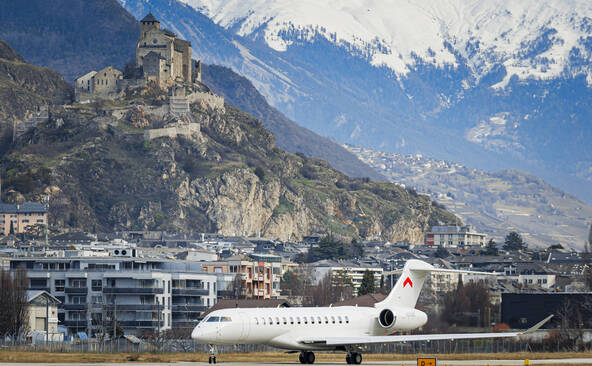 Avenir de l'aéroport de Sion: les Valaisans pourront voter