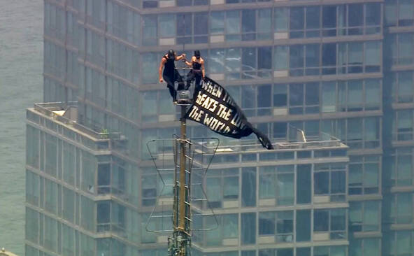 Demande de mariage au sommet de l'Empire State Building