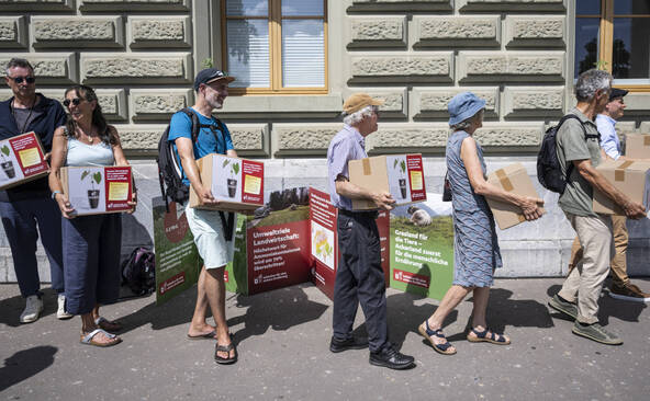 Le comité de l'initiative sur l'alimentation lance sa campagne