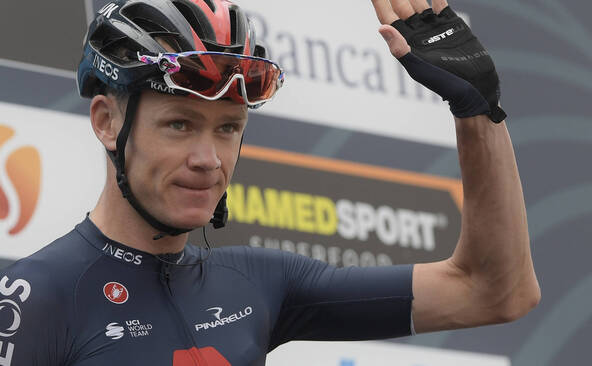 Chris Froome range définitivement son vélo de compétition