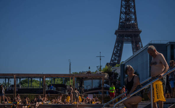 A Paris, la baignade dans la Seine fait son retour pour l'été