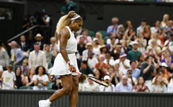 Serena Williams déclare forfait en double en raison d'une blessure
