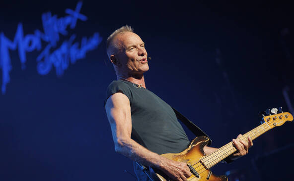 Montreux Jazz: Sting revisite ses classiques, dont ceux de Police