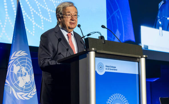 IA: le chef de l'ONU propose un Pacte pour la sécurité des enfants