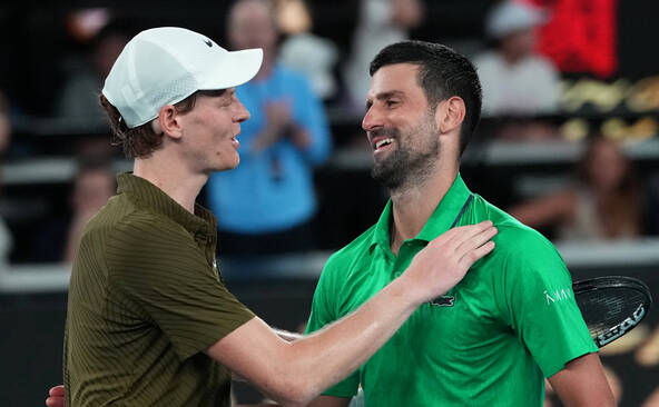 Entre Sinner et Djokovic, un choc au goût de revanche