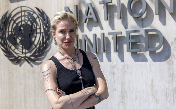 L'ONG d'une ancienne journaliste de CNN arrive à Genève
