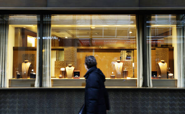 La joaillerie porte encore Richemont au premier trimestre