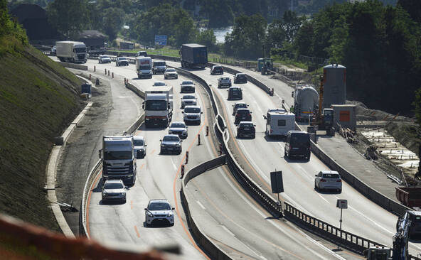 Le transport augmente en Suisse et les coûts aussi