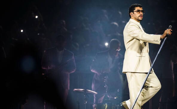 Le concert de Bad Bunny à Milan annulé à cause de la grêle