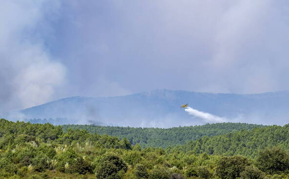 Espagne: 12'000 hectares brûlés dans un incendie au nord de Madrid