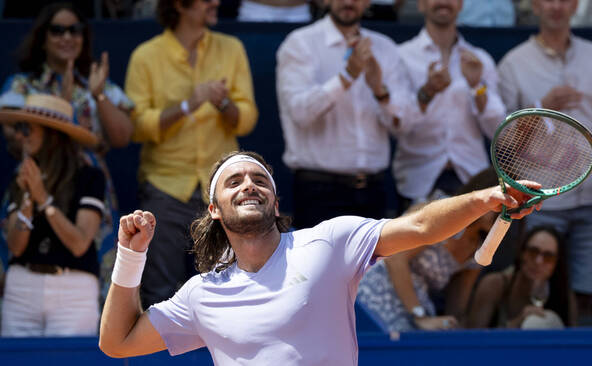 Stefanos Tsitsipas remporte le Swiss Open de Gstaad