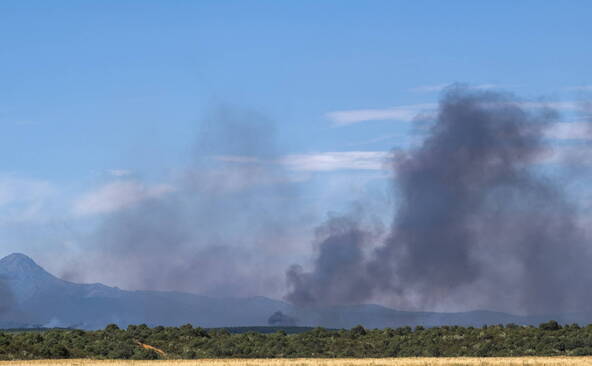 L'incendie à 100 km au nord de Madrid a ravagé 26'000 hectares