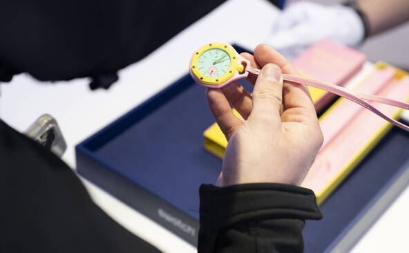 Swatch affiche une forte croissance au premier semestre
