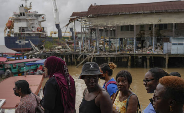 Naufrage au Guyana: nouveau bilan provisoire de 53 morts