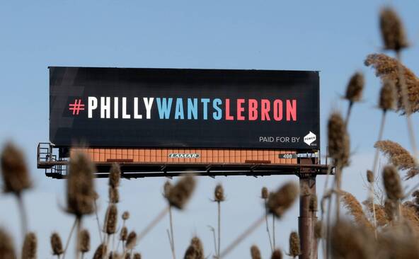 Les Sixers souhaitent la bienvenue à LeBron James