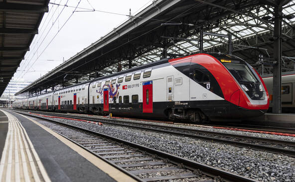 Le rail suisse bat un record de fréquentation des voyageurs