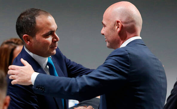 Le président de la Fédé jordanienne accuse Infantino de « chantage »