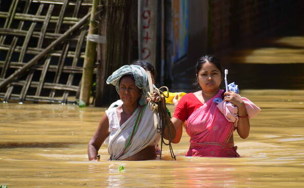 Mousson en Inde: plus de 100 morts depuis début juillet
