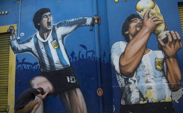 Le ballon de la « main de Dieu » aux enchères, à plus de 10 millions