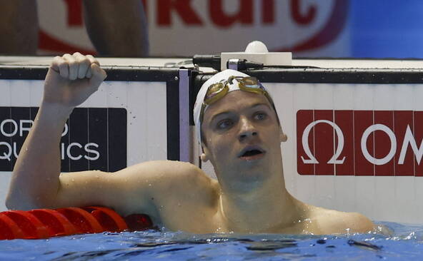 Européens: Léon Marchand forfait sur les 200 et 400 m quatre nages