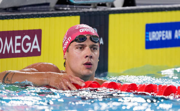 Européens: Ponti en finale du 50 m papillon