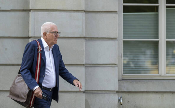 Procès en appel: Pierin Vincenz se tait sur sa situation actuelle