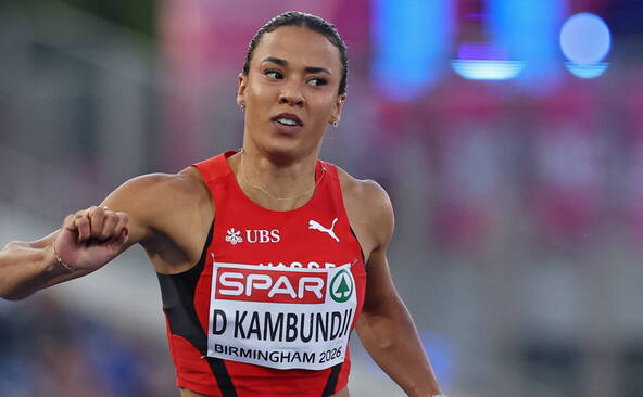 Ditaji Kambundji arrache sa place en finale du 100 m haies