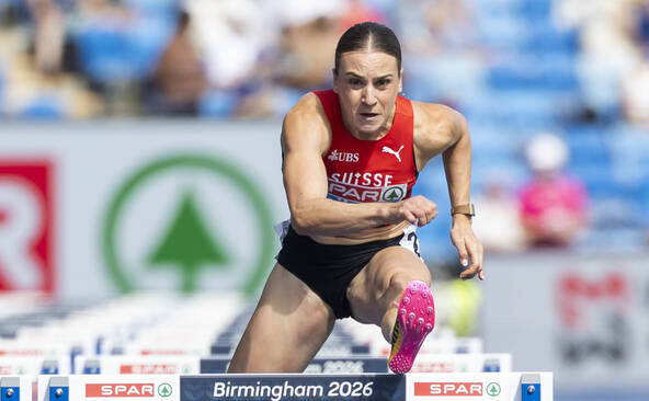 Première journée délicate pour Annik Kälin à l'heptathlon