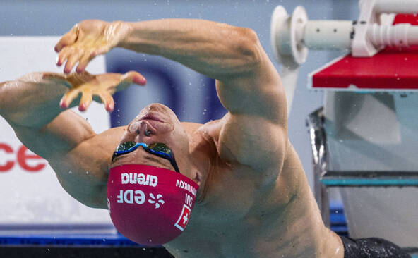 CE: Mityukov vise un gros chrono sur 100 m dos