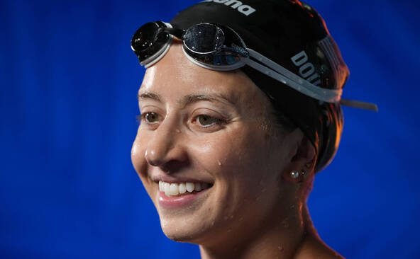 Deux records du 50 m libre en 24h pour Kate Douglass