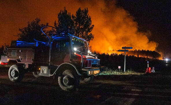 Les derniers développements des incendies en Europe