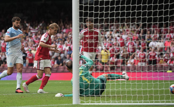 Arsenal surclasse Manchester City et remporte le Community Shield