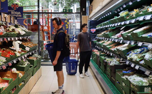 Royaume-Uni: l'inflation repart à la hausse en juillet, à 2,9%
