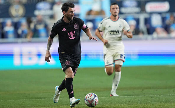 MLS: premier but de Messi depuis le décès de son père