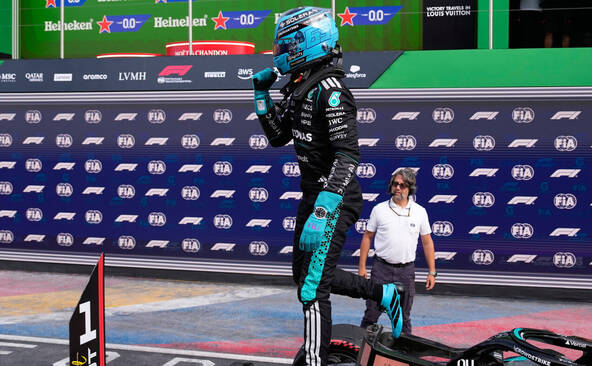 Russell décroche la pole du sprint à Zandvoort