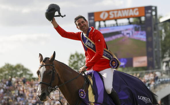 Steve Guerdat, de la table d'opération au titre mondial