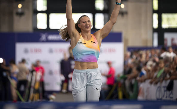 Weltklasse: Angelica Moser deuxième à la perche