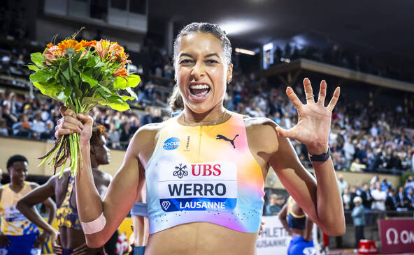 Audrey Werro en vedette à Zurich jeudi soir