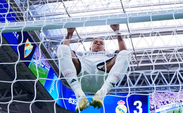 Le Real Madrid s'amuse contre Malaga