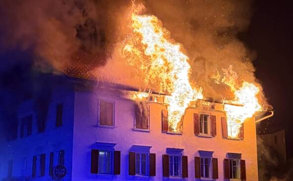 Une personne en détention après l'incendie meurtrier de Thusis (GR)