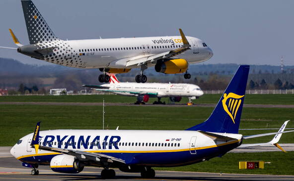 Ryanair se limitera cet hiver pour économiser le carburant
