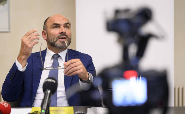 Le conseiller d'Etat neuchâtelois Laurent Favre se retire fin mars