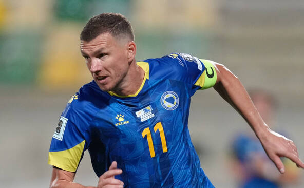 Edin Dzeko prendra sa retraite internationale en octobre