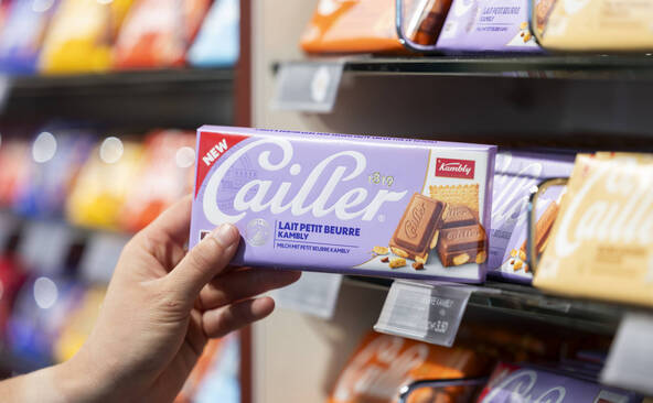 Nestlé décèle un potentiel pour la marque Cailler à l'étranger