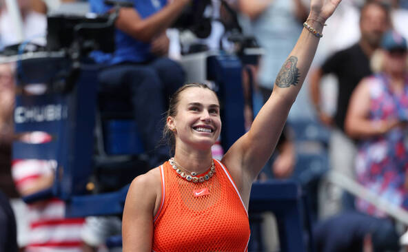 Sabalenka solide pour rallier les 8es de l'US Open